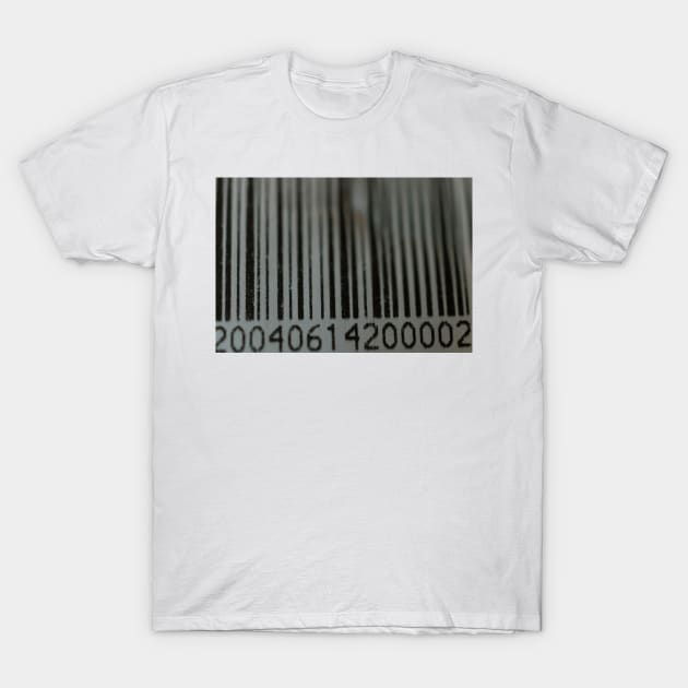 Barcode T-Shirt by Ckauzmann